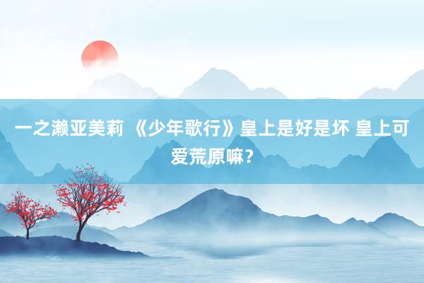 一之濑亚美莉 《少年歌行》皇上是好是坏 皇上可爱荒原嘛？