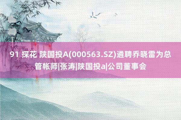 91 探花 陕国投A(000563.SZ)遴聘乔晓雷为总管帐师|张涛|陕国投a|公司董事会