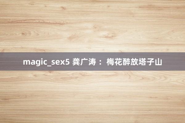 magic_sex5 龚广涛 ：梅花醉放塔子山